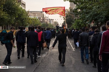 عزاداری اربعین دانشجویان