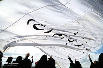 راهپیمایی جا ماندگان اربعین حسینی (ع) در آمل
