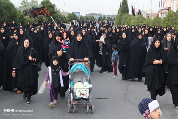 راهپیمایی جاماندگان اربعین حسینی (ع) در بیرجند