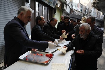 عزاداری اربعین حسینی در بازار تهران