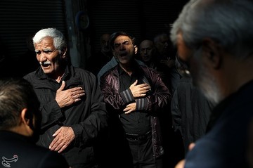 عزاداری اربعین حسینی در بازار تهران