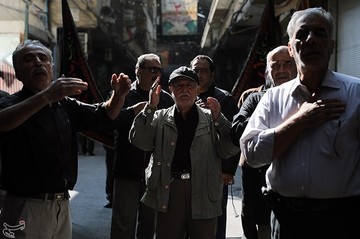 عزاداری اربعین حسینی در بازار تهران