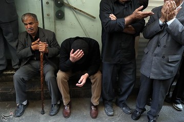 عزاداری اربعین حسینی در بازار تهران