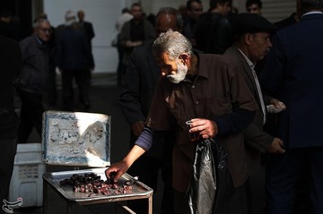 عزاداری اربعین حسینی در بازار تهران