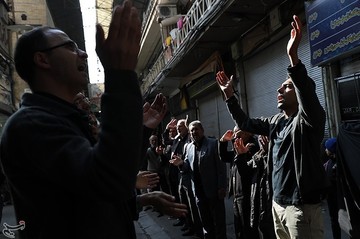 عزاداری اربعین حسینی در بازار تهران