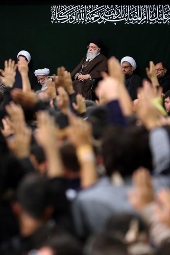 مراسم عزاداری اربعین حضرت سیدالشهدا(ع) با حضور هیئت‌های دانشجویی در حسینیه امام خمینی(ره)