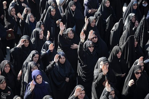 مراسم عزاداری اربعین حسینی در کرمانشاه