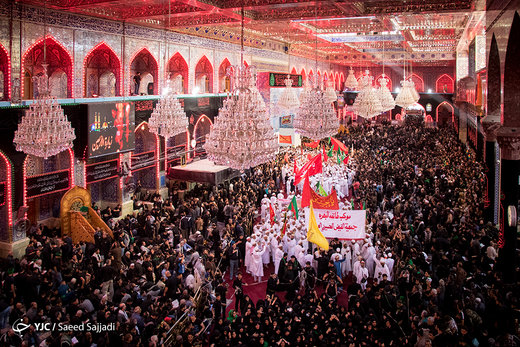 عزاداری روز اربعین در کربلا