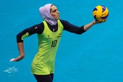 مائده برهانی لژیونر والیبال ایران در ترکیه:حجابم را به پول ترجیح دادم