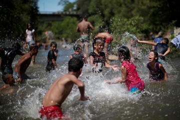 وضعیت کودکان در کاروان مهاجران آمریکای مرکزی