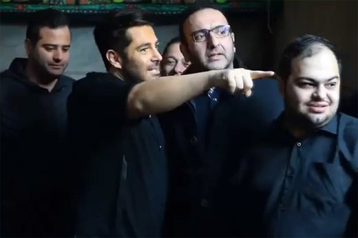 فیلم | نذری اربعین به سبک رضا گلزار و هوادارانش