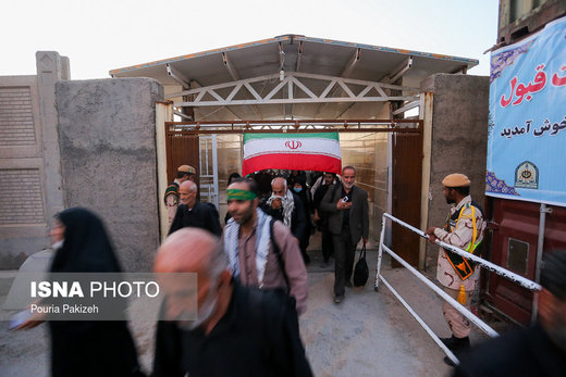بازگشت زائران اربعین حسینی از پایانه مرزی مهران