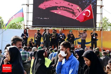 بازگشت زائران اربعین حسینی از مرز شلمچه