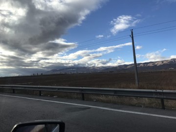 آسمان کارت پستالی پاییز در گردنه گدوک