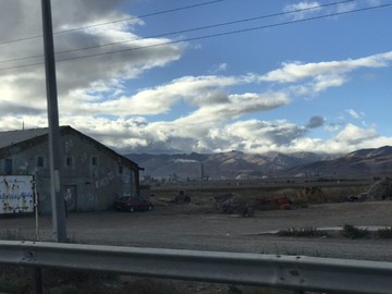 آسمان کارت پستالی پاییز در گردنه گدوک
