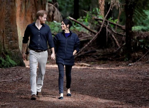 پرنس هری و مگان در جنگل‌های نیوزیلند