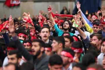 دیدار دانش‌آموزان و دانشجویان با رهبر معظم انقلاب اسلامی