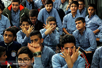 تماشای فینال لیگ قهرمانان آسیا در مدرسه بهجت