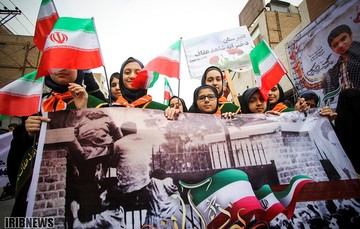 راهپیمایی 13 آبان در اهواز