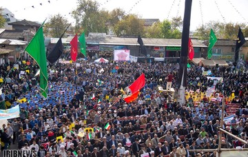 راهپیمایی 13 آبان در ساری