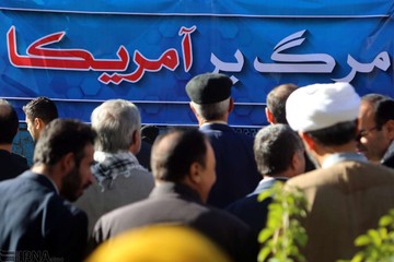 راهپیمایی 13 آبان در بجنورد