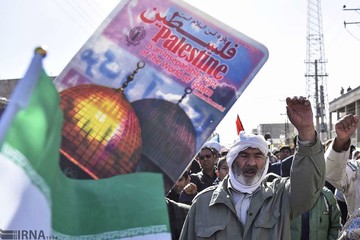 راهپیمایی 13 آبان در زابل