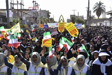 راهپیمایی 13 آبان در زابل
