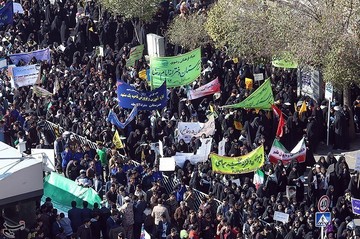 راهپیمایی 13 آبان در مشهد و کیش