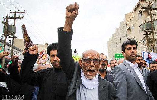 راهپیمایی 13 آبان در اهواز