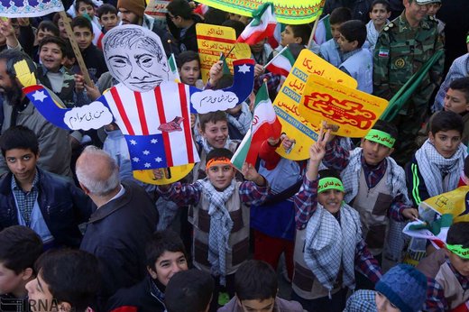 راهپیمایی 13 آبان در بجنورد