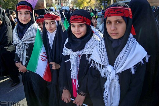 راهپیمایی 13 آبان در بجنورد