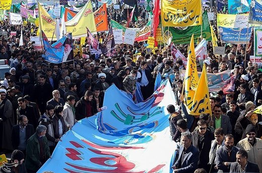 راهپیمایی 13 آبان در مشهد و کیش