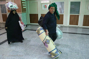 بازگشت زائران اربعین حسینی از مرز چذابه