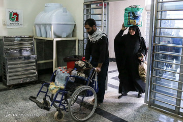 بازگشت زائران اربعین حسینی از مرز چذابه