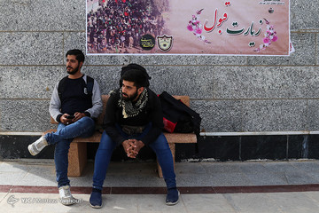 بازگشت زائران اربعین حسینی از مرز چذابه