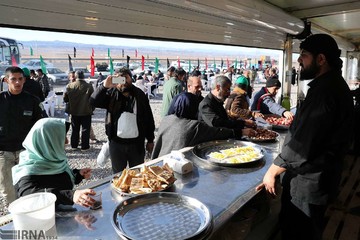 زائران پیاده‎ حرم رضوی(ع)