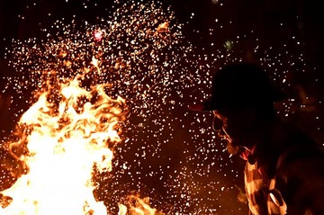 جشنواره آتش‌بازی در بریتانیا