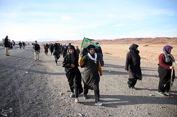 پیاده روی زائران امام رضا(ع)