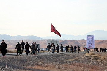 پیاده روی زائران امام رضا(ع)