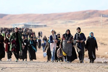 پیاده روی زائران امام رضا(ع)