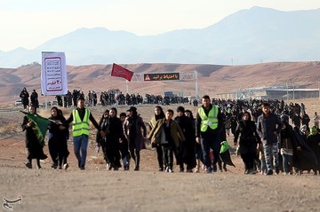 پیاده روی زائران امام رضا(ع)