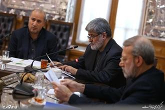 عکس | دیدار تاج با علی لاریجانی

