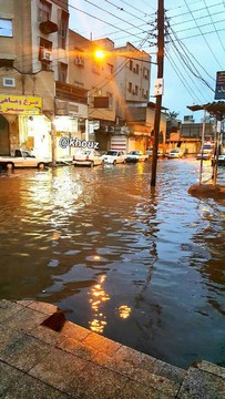 آبگرفتگی خیابان یوسفی اهواز