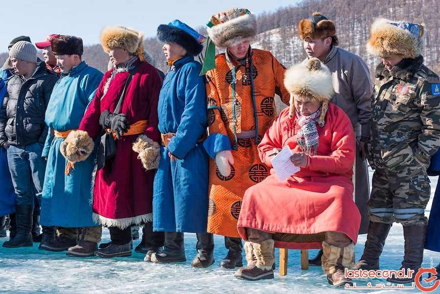 فستیوال باشکوه یخ در مغولستان