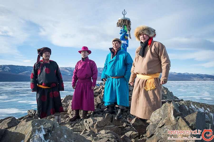 فستیوال باشکوه یخ در مغولستان