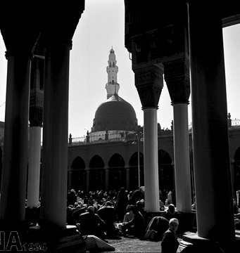 مسجد النبی(ص) در سال 1349