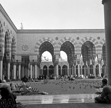 مسجد النبی(ص) در سال 1343