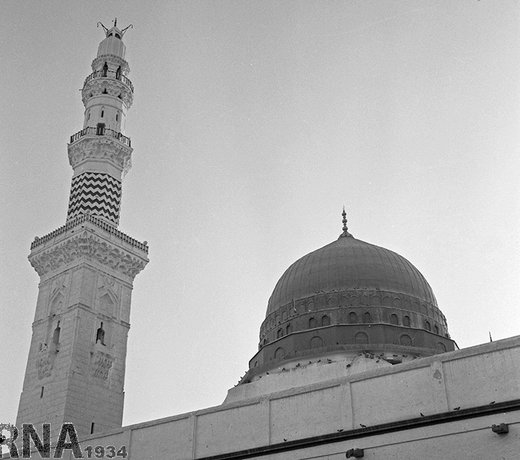 مسجد النبی(ص) در سال 1346