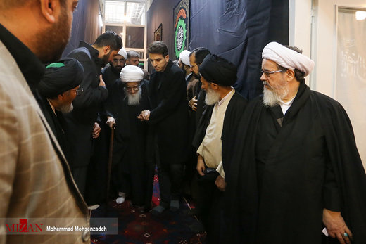 مراسم عزاداری ۲۸ صفر در بیوت مراجع عظام تقلید