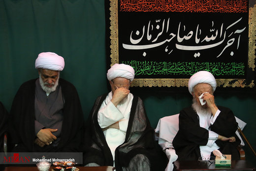 مراسم عزاداری ۲۸ صفر در بیوت مراجع عظام تقلید